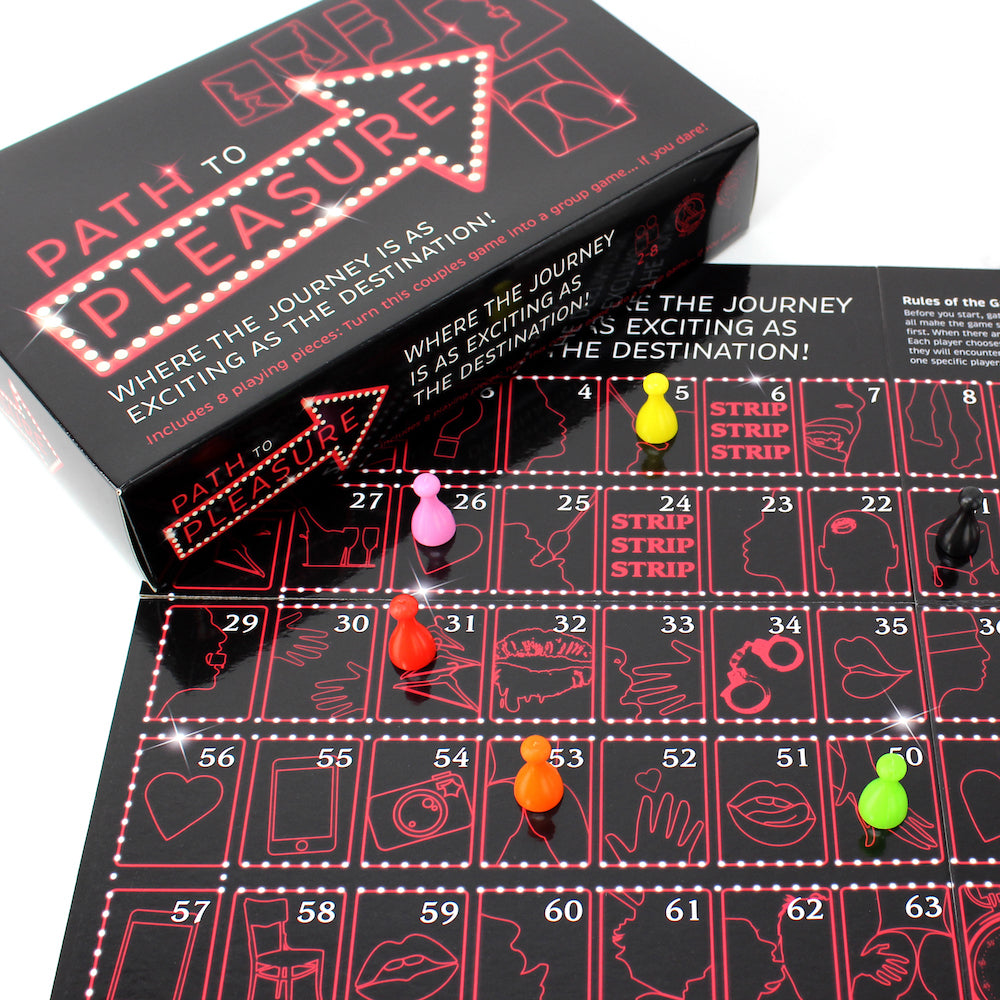 The Path to Pleasure Interactive Intimate Relationship Game – Couples Board Game > Novelties > Games
