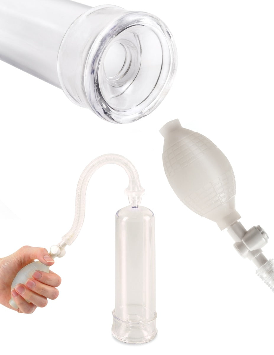 Pump Worx Beginner Power Pump – Medical-Style Penis Pump 7.5 Inches Insertable > Pumps > Penis Pumps