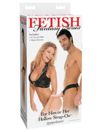 Fetish Fantasy Series Hollow Strap-On – Body-Safe Silicone 6-Inch Dildo Strap-On > Dildos > Hollow Strap Ons