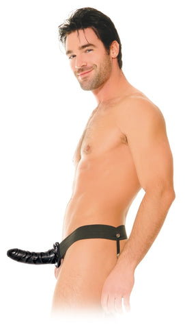 Fetish Fantasy Series Hollow Strap-On – Body-Safe Silicone 6-Inch Dildo Strap-On > Dildos > Hollow Strap Ons