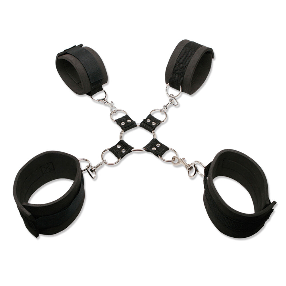 Fetish Fantasy Series Extreme Hogtie Kit Black Restraints