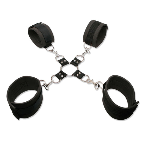 Fetish Fantasy Series Extreme Hogtie Kit Black Restraints