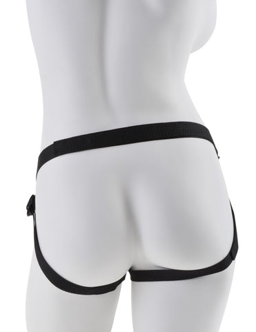 Pipedream Fetish Fantasy Gold Designer Strap-On with 7" Probe > Dildos > Strap On Dildos