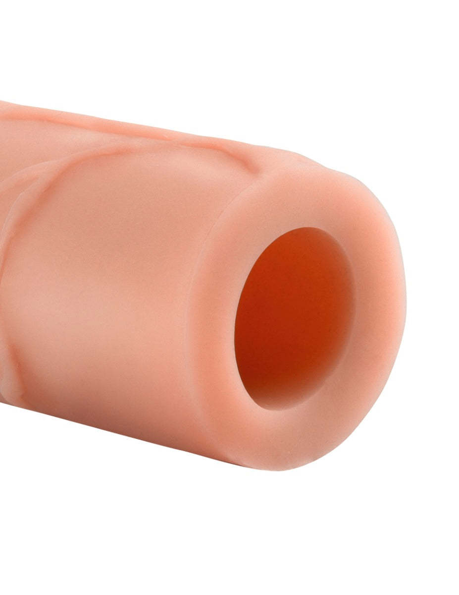 Fantasy X-Tensions Mega 3 Inch Extension – Fanta Flesh Penis Extension Erection Enhancer > Sex Toys For Men > Penis Sleeves