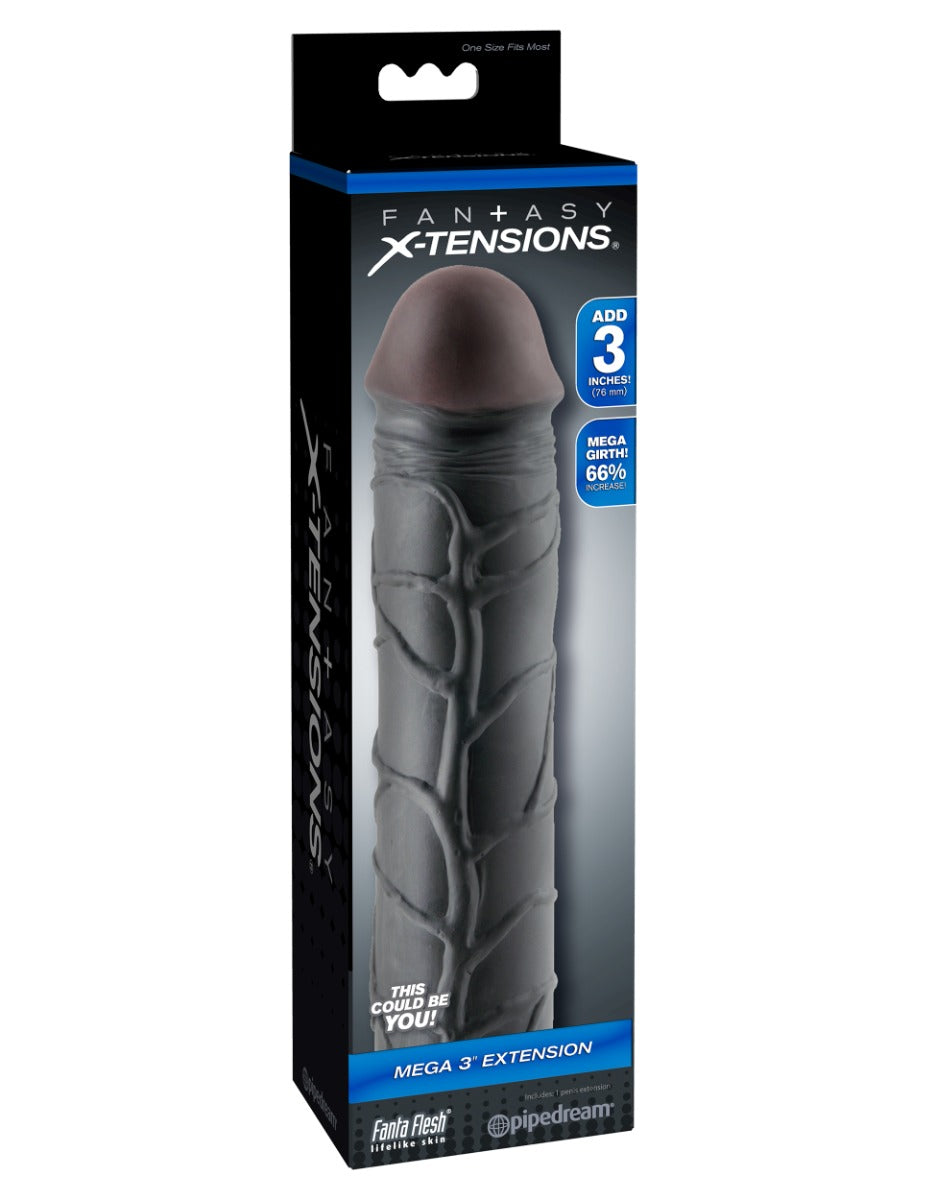 Fantasy X-Tension Mega 3-Inch Penis Extension Sleeve > Sex Toys For Men > Penis Sleeves