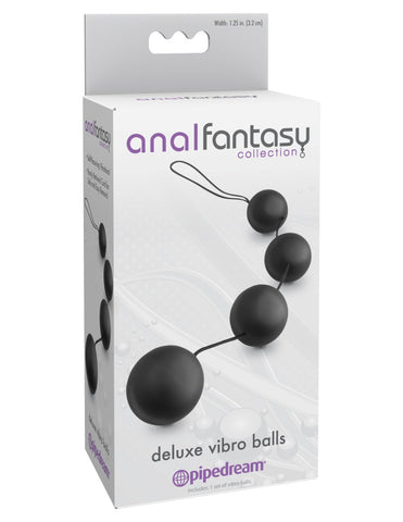 Anal Fantasy Collection Deluxe Vibro Balls – 1.25 Inch Weighted Vibrating Balls > Anal Range > Anal Beads