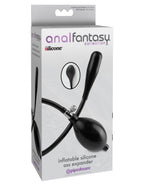 Pipedream Anal Fantasy Inflatable Silicone Ass Expander Medical-Style Pump Anal Toy Black > Anal Range > Tunnel and Stretchers