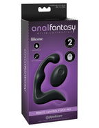 Pipedream Anal Fantasy Elite Remote Control P-Spot Pro USB Rechargeable Silicone Vibrator Black > Anal Range > Prostate Plugs