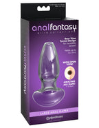 Pipedream Anal Fantasy Elite Large Clear Anal Gaper Trainer Silicone Default Title > Anal Range > Tunnel and Stretchers