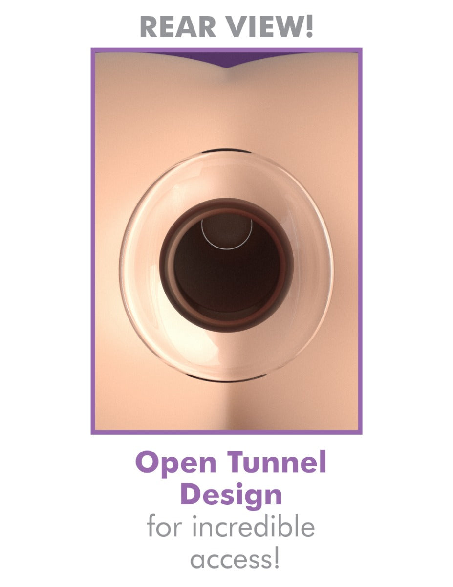 Pipedream Anal Fantasy Elite Mega Anal Gaper – Clear Anal Trainer > Anal Range > Tunnel and Stretchers