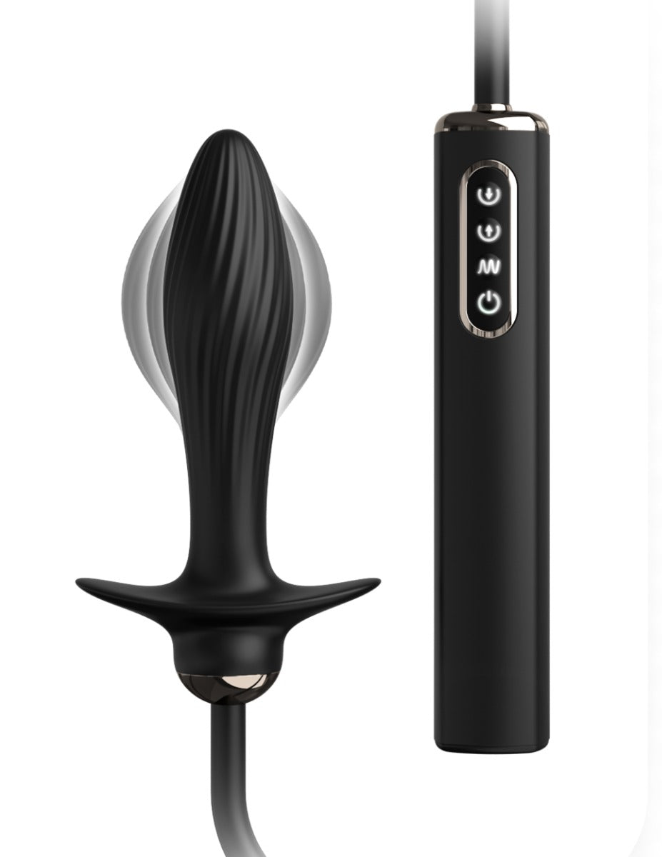 Pipedream Anal Fantasy Elite Auto-Throb Inflatable Vibrating Plug Vibrator > Anal Range > Tunnel and Stretchers