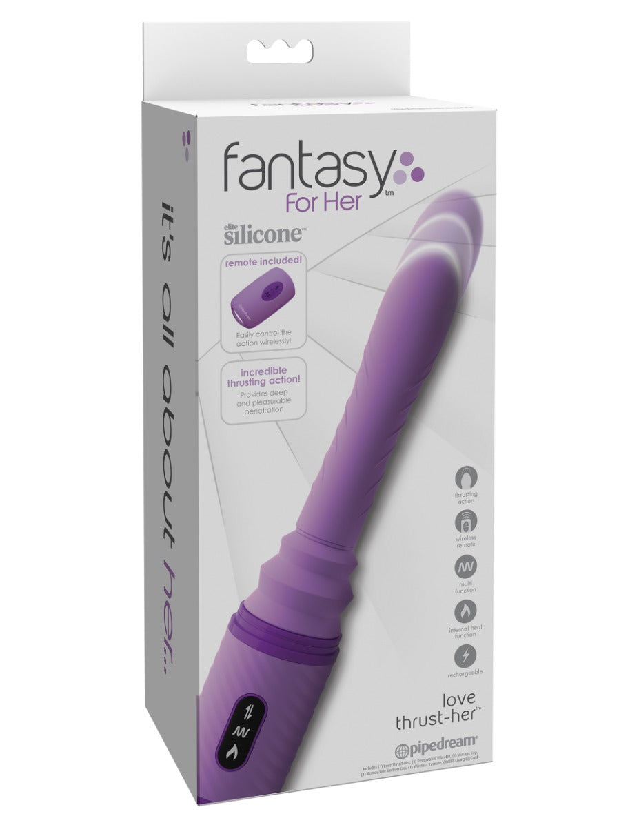 Love Thrust Fantasy for Her Rechargeable G-Spot Vibrator > Sex Toys For Ladies > G-Spot Vibrators