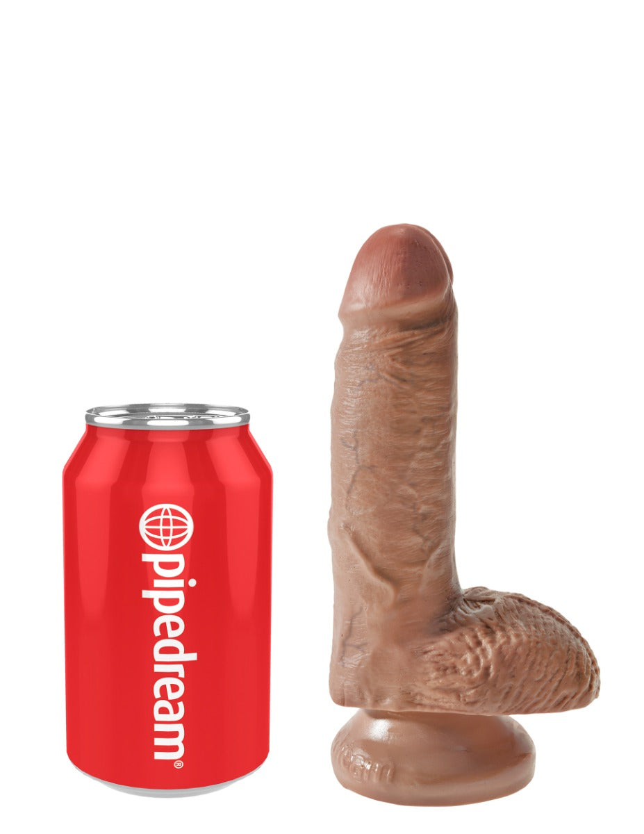 Pipedream King Cock 7 Inch Suction-Style Dildo with Balls > Dildos > Realistic Dildos Main image