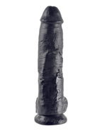 Pipedream King Cock 10 Inch Waterproof Dildo with Balls Silicone Adult Toy > Dildos > Large Dildos