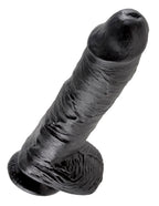 Pipedream King Cock 10 Inch Waterproof Dildo with Balls Silicone Adult Toy > Dildos > Large Dildos