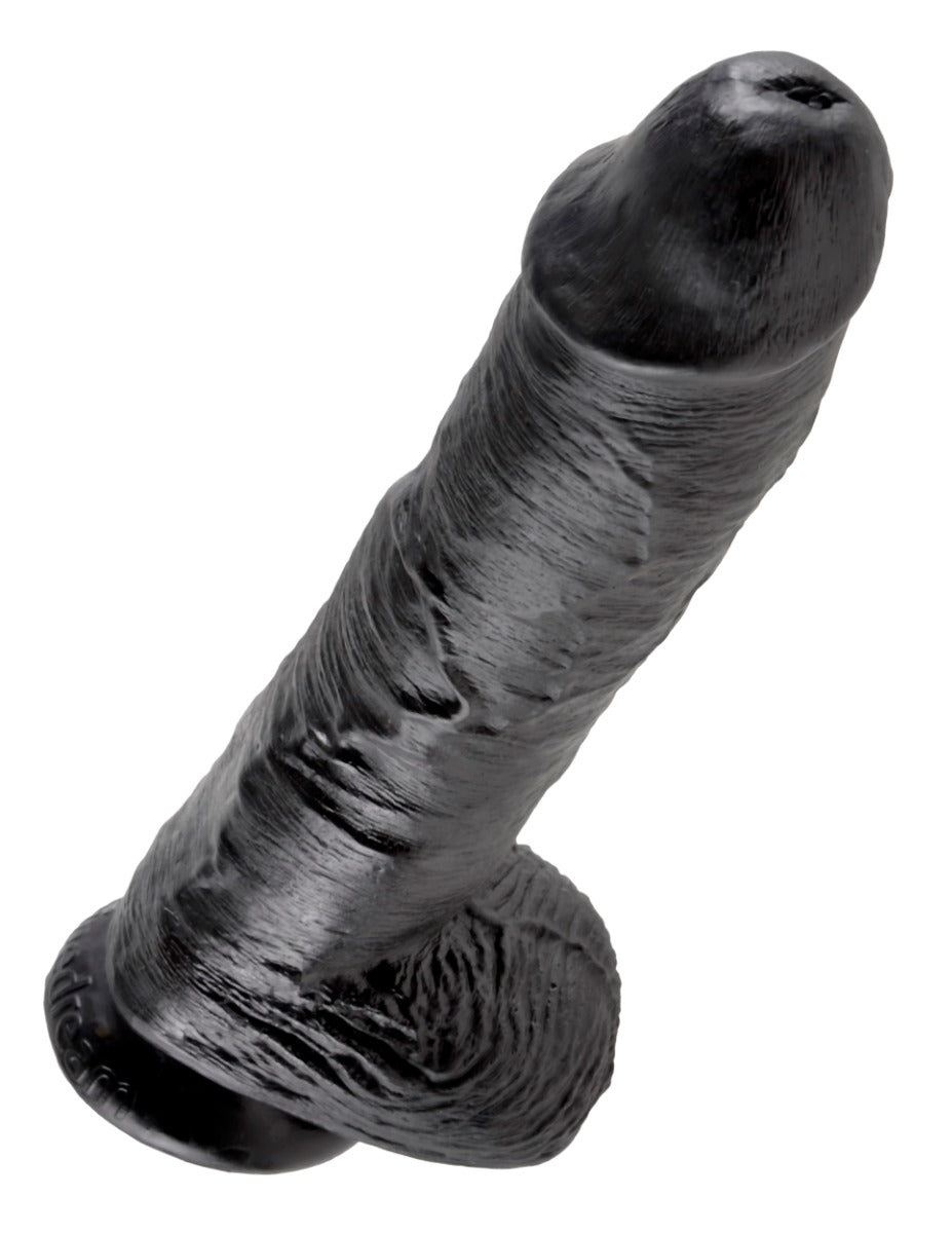 Pipedream King Cock 10 Inch Waterproof Dildo with Balls Silicone Adult Toy > Dildos > Large Dildos