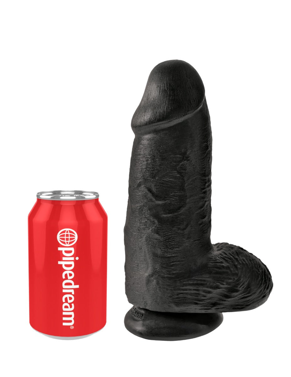 Pipedream King Cock Chubby – Vibrator with Powered Settings and Suction Stimulation > Dildos > Realistic Dildos