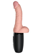 King Cock Plus Thrusting Cock 6.5 Inch – Warming Vibrating Piston-Powered Dildo > Dildos > Thrusting Dildos