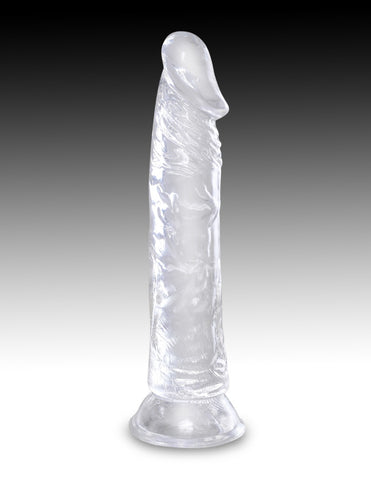 King Cock Clear 8 Inch Realistic Dildo – Transparent Silicone 8 Inch Dildo > Dildos > Realistic Dildos