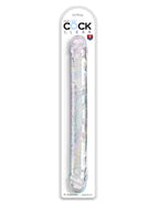 Pipedream King Cock Clear 18 Inch Double Dildo – Clear Double Dildo Clear > Dildos > Double Dildos