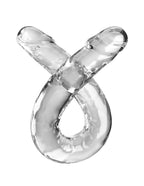 Pipedream King Cock Clear 18 Inch Double Dildo – Clear Double Dildo > Dildos > Double Dildos