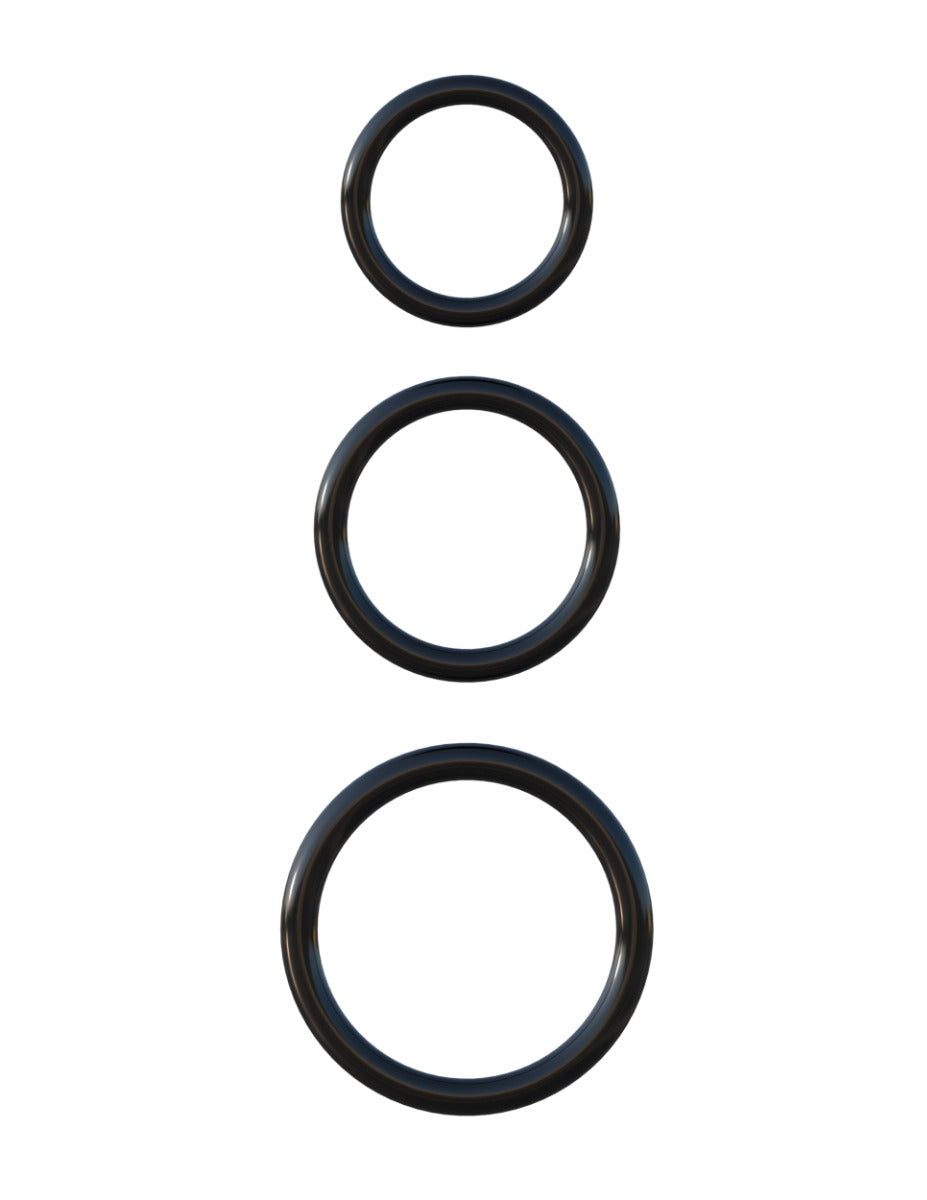 Fantasy C-Ringz Silicone Stamina Set – Stretchy Silicone Ring Set > Cock Ring > Sets