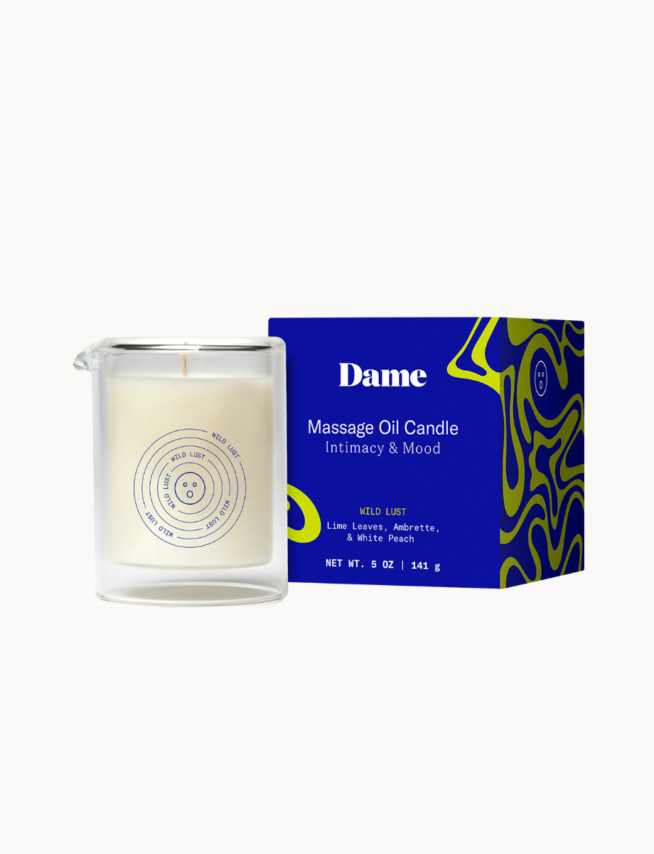Dame Wild Lust Massage Oil Candle – Plant-Based Massage Oil Candle Default Title > Candles > Massage
