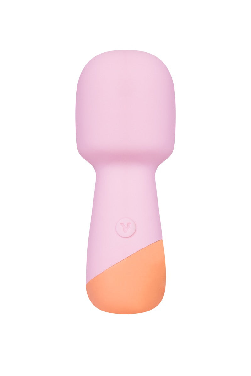 Vush Peachy Mini Wand Massager – Powerful Compact External Stimulator > Vibrators > Mini Vibrators