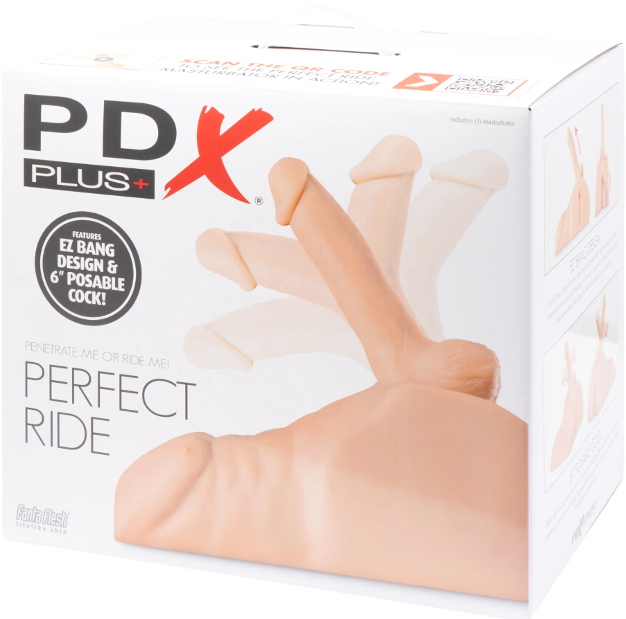 PDX Extreme Plus Perfect Ride Dual-Purpose Posable Cock Torso – Male Masturbator > Sex Toys > Sex Dolls > Premium