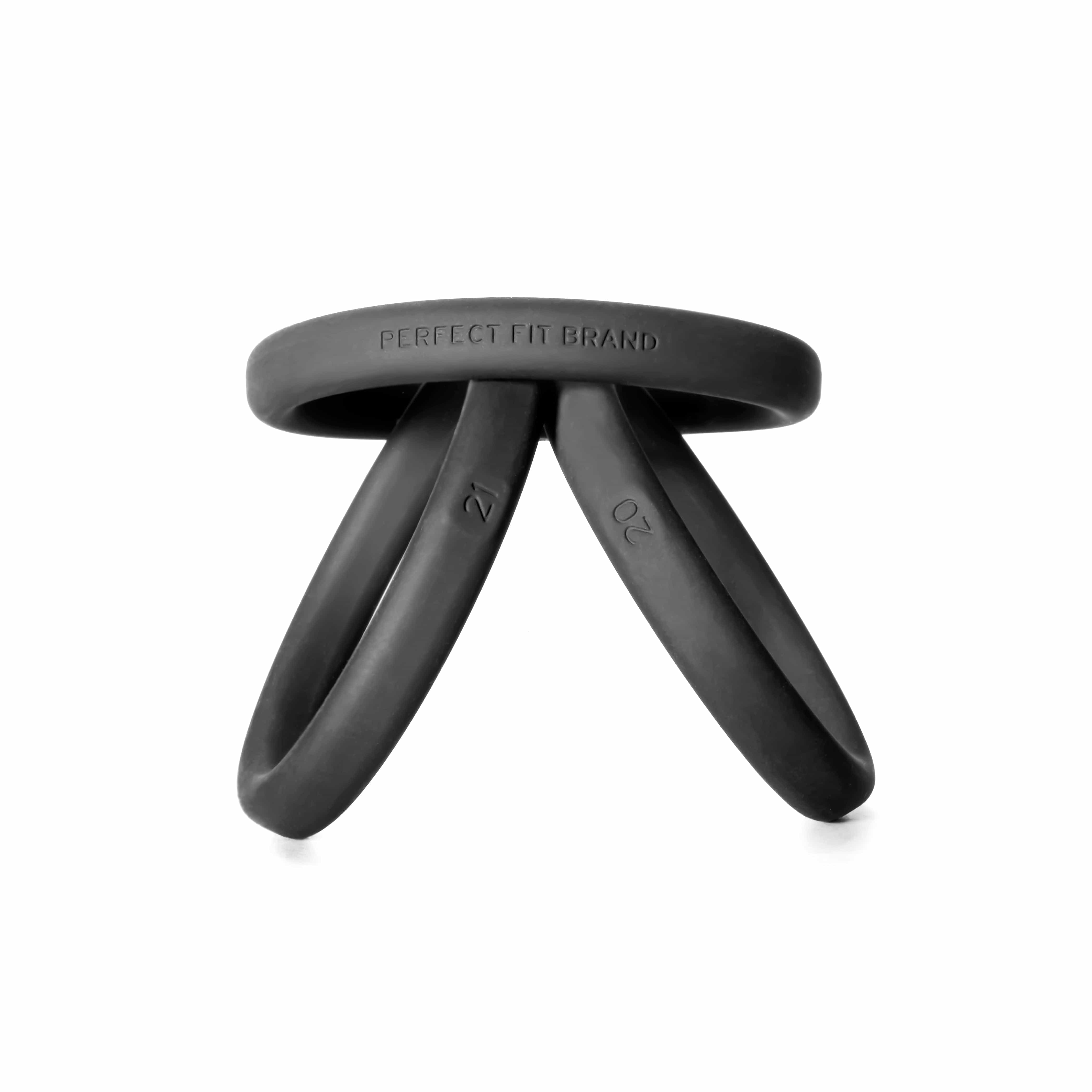 Xact Fit Silicone Rings X Large 3 Ring Kit for Adult Intimacy COCK RING Set