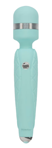 Pillow Talk Cheeky Teal Luxurious Self-Care Wand Electric Massager