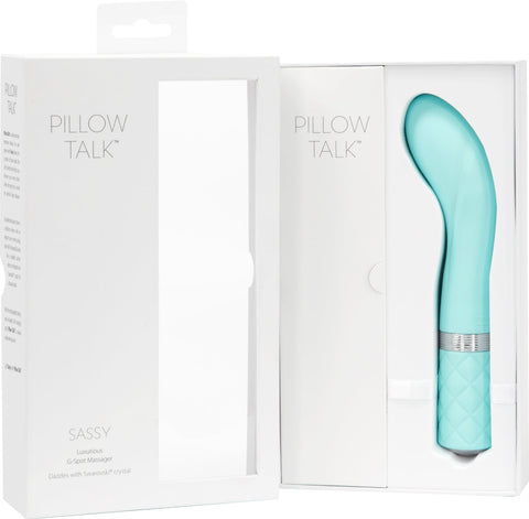 Pillow Talk Sassy Teal Vibrator for G-Spot Pleasure Vibrators