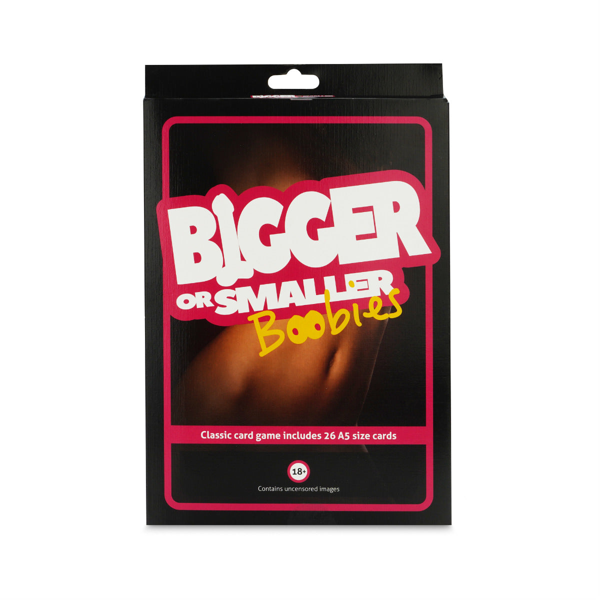 Bigger or Smaller Boobs – Adult Party Card Game > Novelties > Gag Gifts Main image