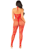 Leg Avenue Black Seamless Net Lace Lingerie Jumpsuit Bodysuit > Clothes > Bodies and Playsuits