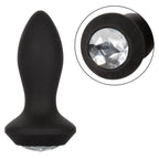 Power Gem Vibrating Petite Crystal Probe – Flexible Silicone Vibrator > Anal Range > Vibrating Butt Plugs