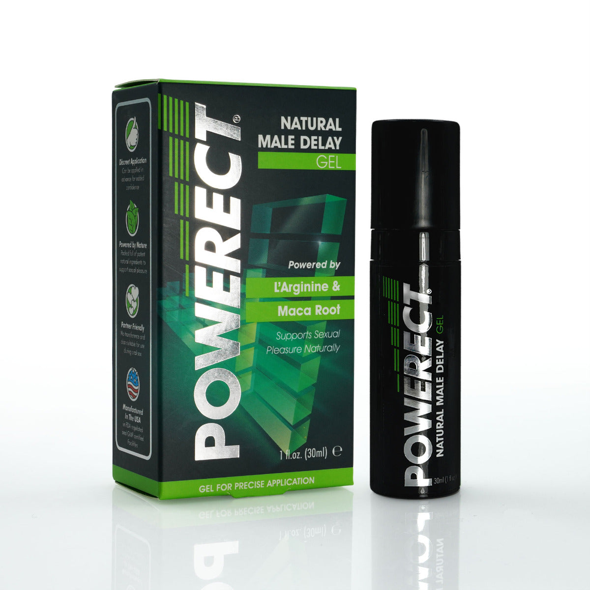 Powerect Natural Delay Gel 30ml Fragrance Free – Natural Ingredients Male Delay Gel > Essentials > Mens Enhancers