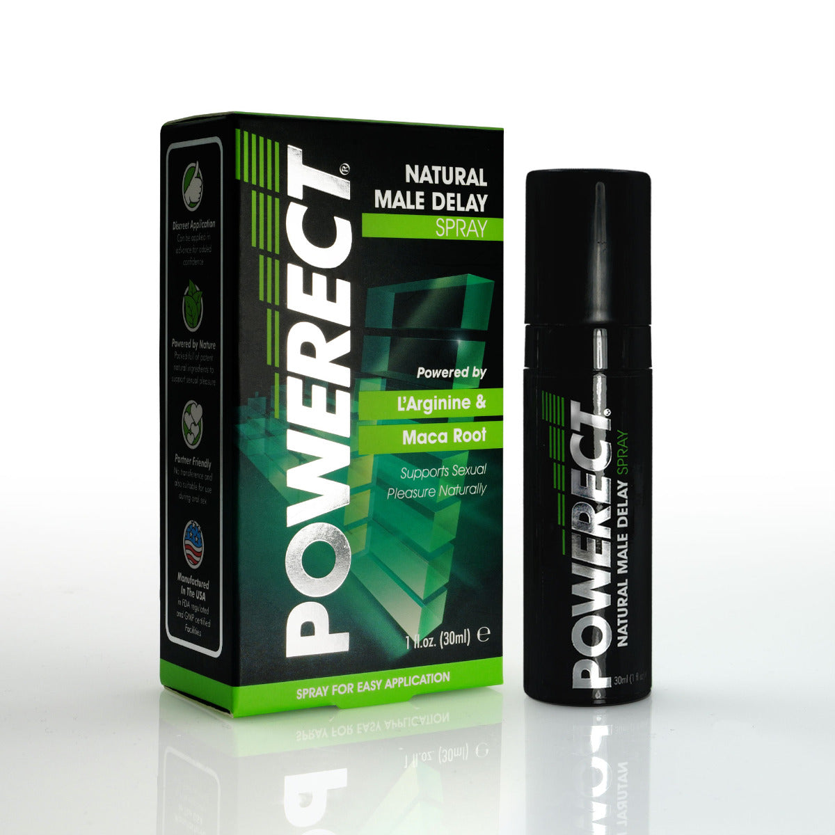 Powerect Natural Delay Spray – Fragrance Free 30ml > Essentials > Mens Enhancers