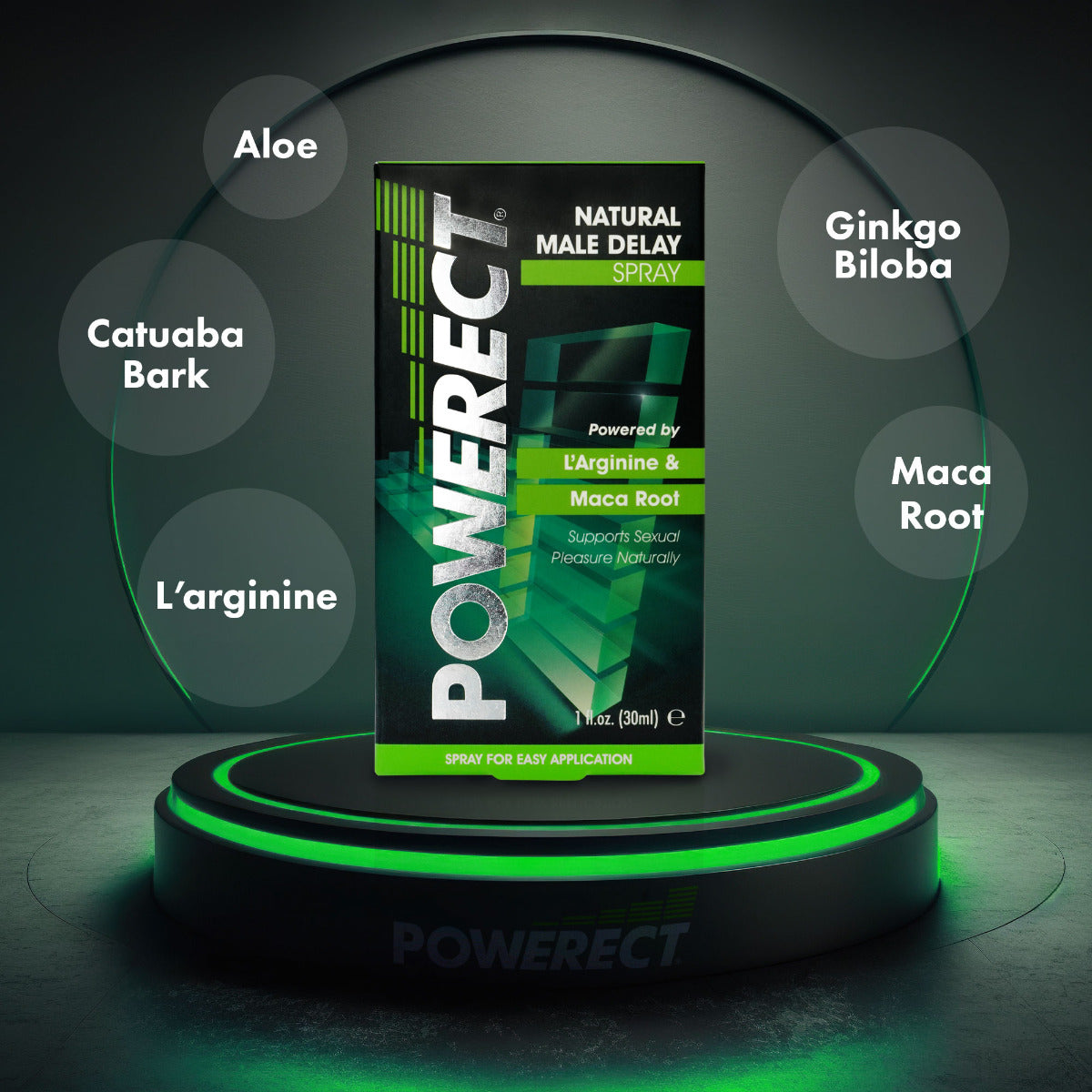 Powerect Natural Delay Spray – Fragrance Free 30ml > Essentials > Mens Enhancers