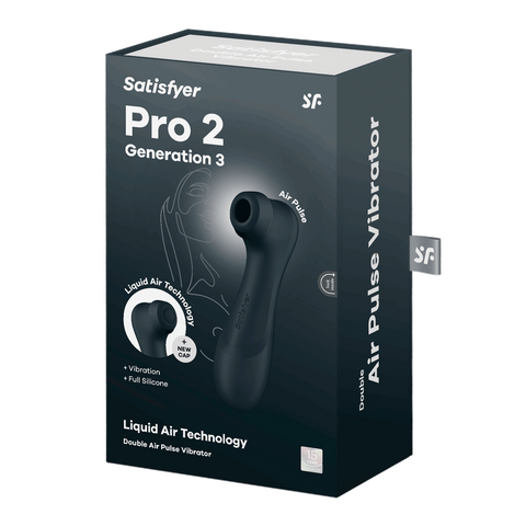 Satisfyer Pro 2 Gen 3 Waterproof Clitoral Stimulator with Air Pulse Technology > Sex Toys For Ladies > Air Pulsation
