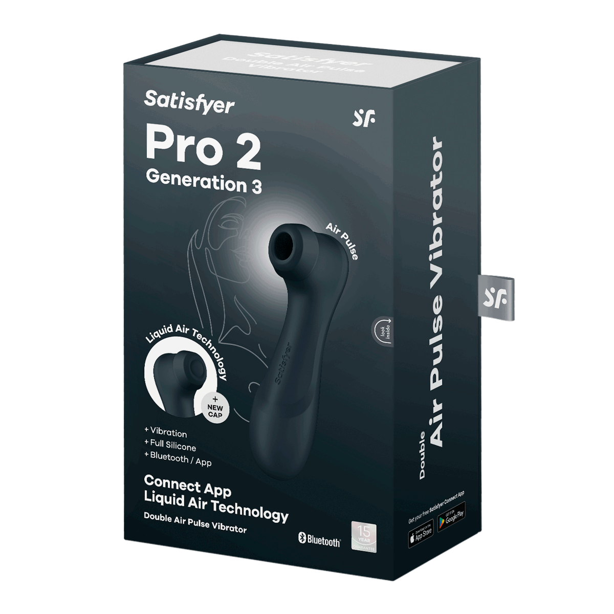 Satisfyer Pro 2 Gen 3 – App-Controlled Rechargeable Clitoral Stimulator > Sex Toys For Ladies > Air Pulsation