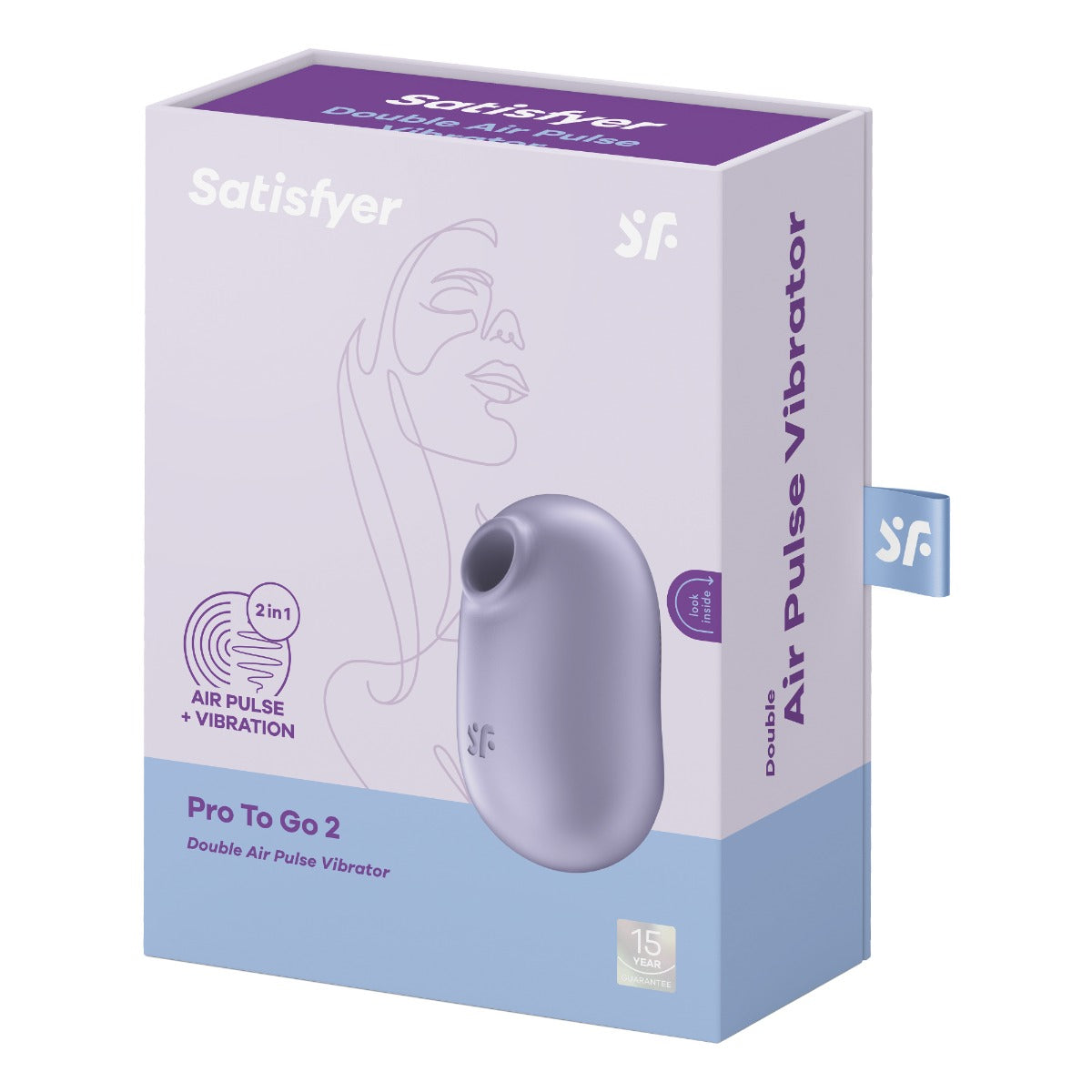 Satisfyer Pro To Go 2 – Compact Double Air Pulse Vibrator Default Title > Sex Toys For Ladies > Air Pulsation