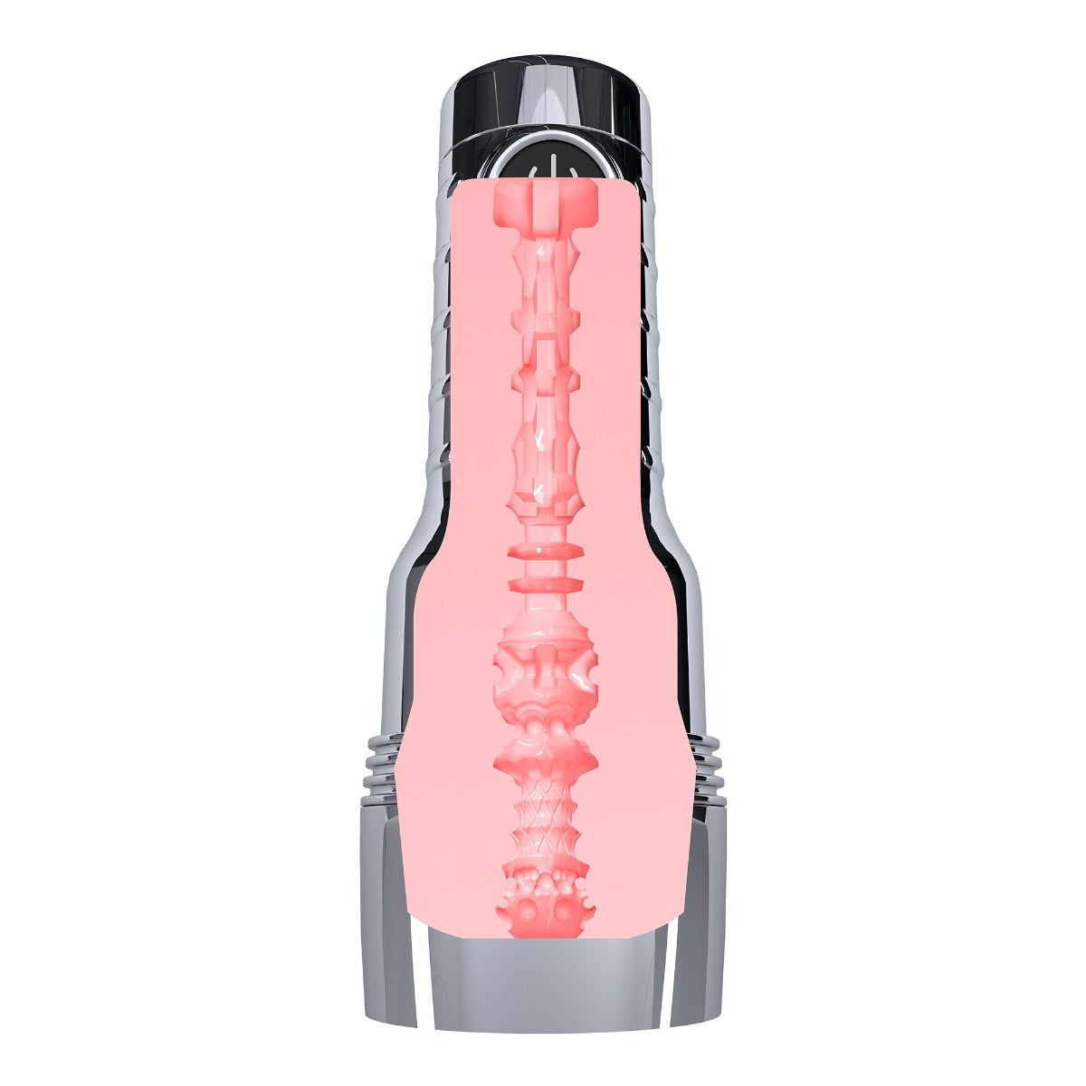 Fleshlight Quiver – Metallic Chrome Cased Vibrating Stroker Secondary image