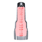 Fleshlight Quiver – Metallic Chrome Cased Vibrating Stroker > Sex Toys For Men > Masturbators > Vibrating