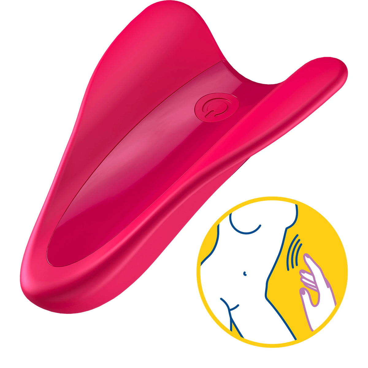 Satisfyer High Fly USB Rechargeable Finger Stimulator > Vibrators > Finger Vibrators