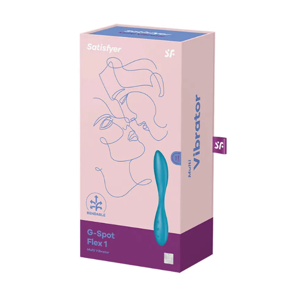 Satisfyer G-Spot Flex 1 Bendable Multi Vibrator Waterproof with 12 Vibration Modes > Sex Toys For Ladies > G-Spot Vibrators