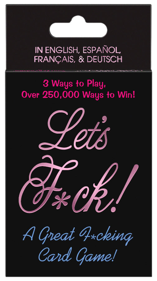 Lets F*ck Card Game – 48 Cards Adult Card Game Default Title > Novelties > Card Games
