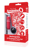 Screaming O Charged Rechargeable Remote Control Panty Vibe – Silicone Panty Vibrator > Sex Toys For Ladies > Panty Vibes
