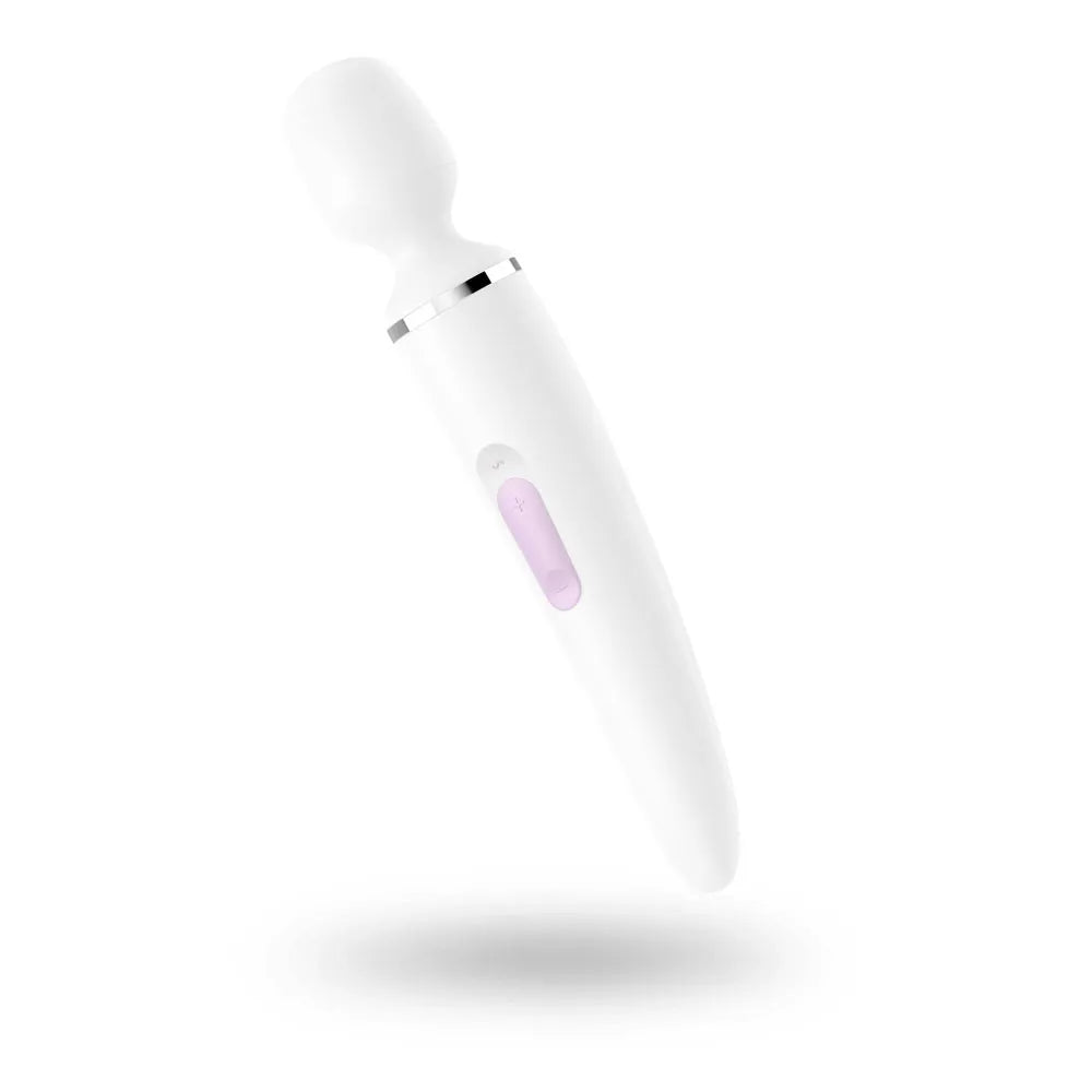 Satisfyer Wand-er Woman Rechargeable Massage Wand – White Massage Wand > Sex Toys > Massage Wands