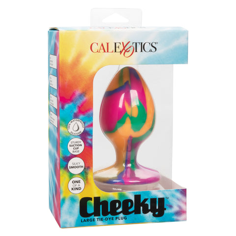 Cheeky Large Tie Dye – Vibrant Large Butt Plug > Anal Range > Butt Plugs