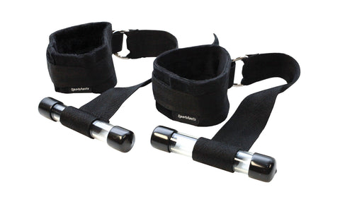 SportSheets Door Jam Cuffs Black Sex Positioners